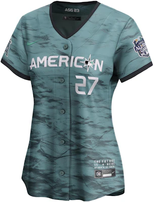 (W) Nike 麥克崔特 2023 全明星賽美聯標誌湖水綠棒球球衣 T7LW05HYEBD-LNV Buy (W) Nike 麥克崔特 2023 全明星賽美聯標誌湖水綠棒球球衣 T7LW05HYEBD-LNV