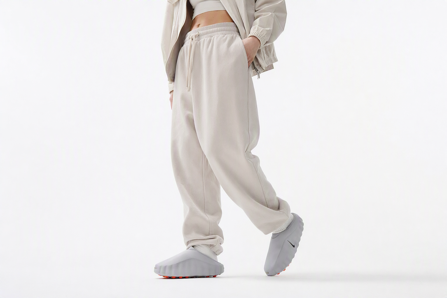 Order (W) Nike Mind 001 Mule ''Light Smoke Grey'' Lichtgrijze Schoenen HQ4309-003