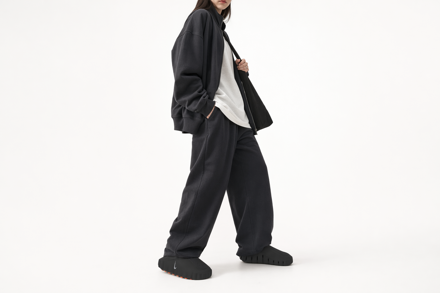 Order (Women) Nike Mind 001 Slide Black Chrome HQ4309-001
