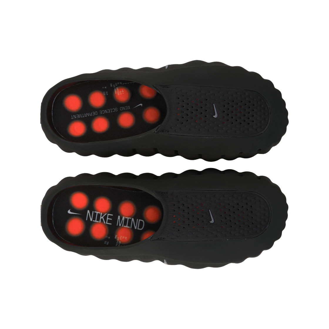 Sizing (W) Nike Mind 001 Slide Hitam Chrome HQ4309-001