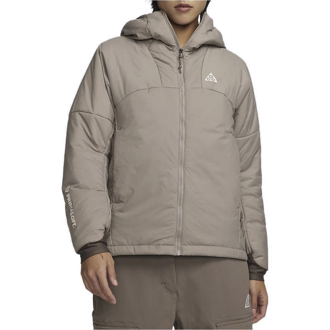 (Women) Nike Minimalist Zip Hoodie Jacket Grey Brown DQ5841-087 圖 5