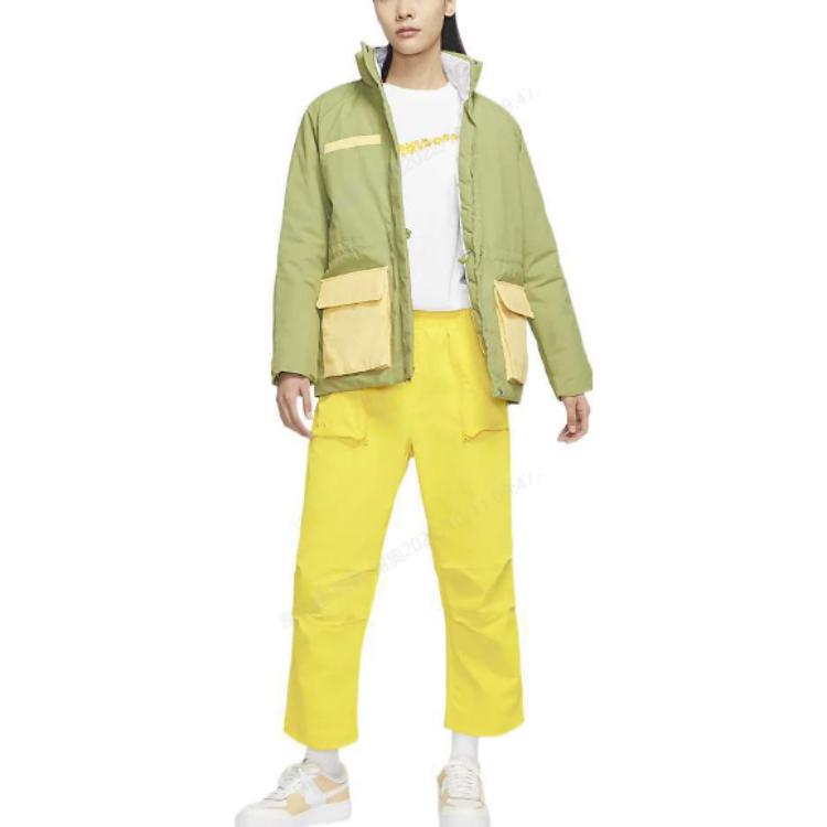 (Women) Nike Multi-Pocket Embroidered Logo Zip-Up Jacket Outdoor Green DQ6851-334 圖 3