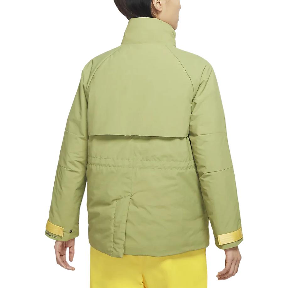 (Women) Nike Multi-Pocket Embroidered Logo Zip-Up Jacket Outdoor Green DQ6851-334 圖 4