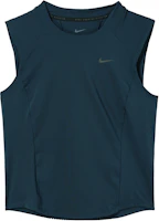 (Women) Nike Navy Blue Lightweight Sleeveless Running Tank Top FV6382-478 (Women) Nike Navy Blue Lightweight Sleeveless Running Tank Top FV6382-478