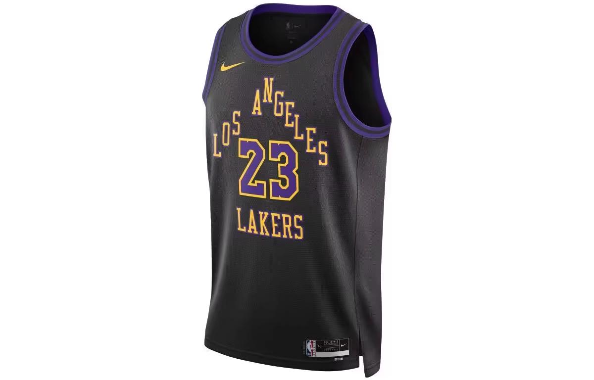 Nike NBA LeBron James #23 Lakers Fan Jersey 23-24 Season Basketball Tank Top DX8506-012