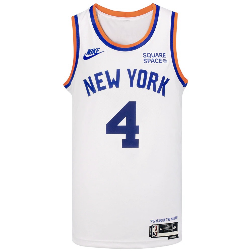 Nike NBA New York Knicks Derrick Rose #4 2021-22 75th Anniversary Jersey. DB4122-100