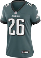 (Women) Nike NFL Game Saquon Barkley Eagles Jersey Teal Animal Print Design. 67NW0ABR86F-XZ7 (Women) Nike NFL Game Saquon Barkley Eagles Jersey Teal Animal Print Design. 67NW0ABR86F-XZ7