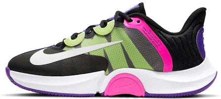 (Women) Nike NikeCourt Air Zoom GP 'Fierce Purple Liquid Lime' CK7580-002 (Women) Nike NikeCourt Air Zoom GP 'Fierce Purple Liquid Lime' CK7580-002