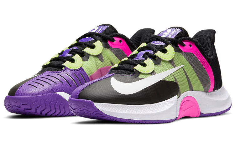 (W) Nike NikeCourt Air Zoom GP 'Fierce Purple Liquid Lime' 圖 3