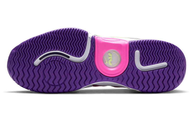 (W) Nike NikeCourt Air Zoom GP 'Fierce Purple Liquid Lime' 圖 6