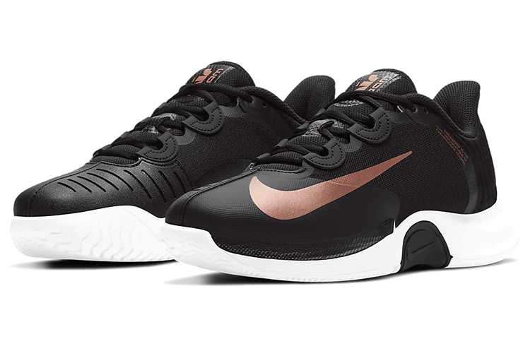 (W) Nike NikeCourt Air Zoom GP Turbo 'Black Metallic Red Bronze' 圖 3