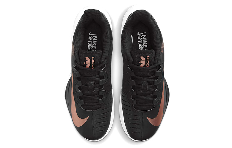 (W) Nike NikeCourt Air Zoom GP Turbo 'Black Metallic Red Bronze' 圖 4