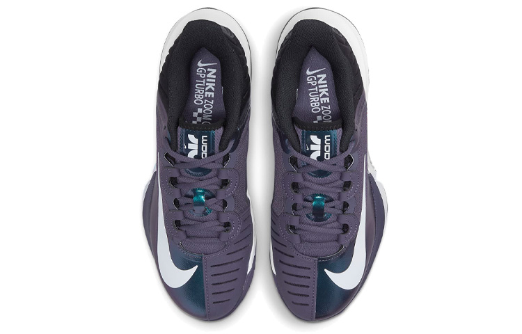 Shop (W) ナイキコート エア ズーム GP ターボ "ダークレーズン" CK7580-524