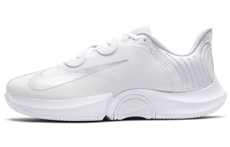 (W) Nike NikeCourt Air Zoom GP Turbo 'White Metallic Silver'