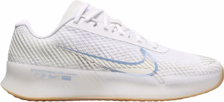 (Women) Nike NikeCourt Air Zoom Vapor 11 HC 'White Light Blue' DR6965-105 (Women) Nike NikeCourt Air Zoom Vapor 11 HC 'White Light Blue' DR6965-105