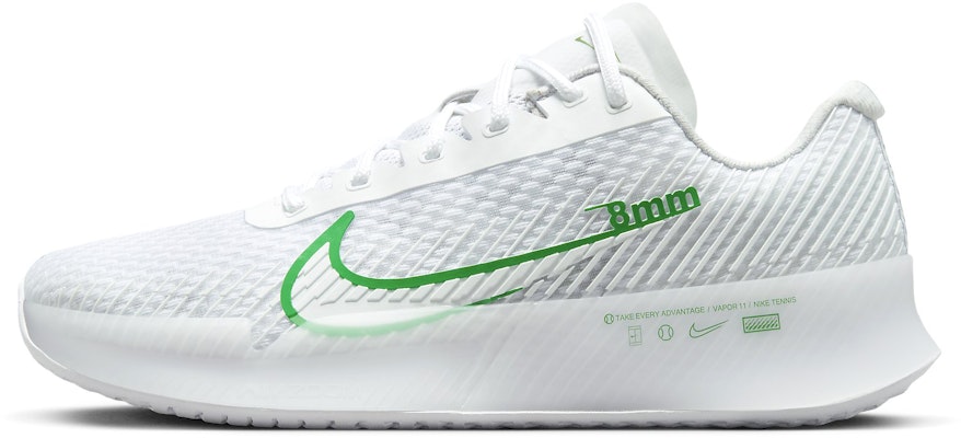 (Women) Nike NikeCourt Air Zoom Vapor 11 HC 'White Kelly Green' DR6965-102 Buy (Women) Nike NikeCourt Air Zoom Vapor 11 HC 'White Kelly Green' DR6965-102
