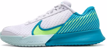 (Women) Nike NikeCourt Air Zoom Vapor Pro 2 'White Teal Lime' DR6192-103 (Women) Nike NikeCourt Air Zoom Vapor Pro 2 'White Teal Lime' DR6192-103