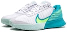 Lookbook (W) Nike NikeCourt Air Zoom Vapor Pro 2 'Putih Teal Lime' DR6192-103