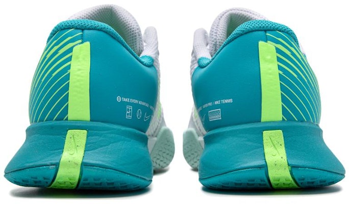 (Women) Nike NikeCourt Air Zoom Vapor Pro 2 'White Teal Lime' DR6192-103 Shop (Women) Nike NikeCourt Air Zoom Vapor Pro 2 'White Teal Lime' DR6192-103
