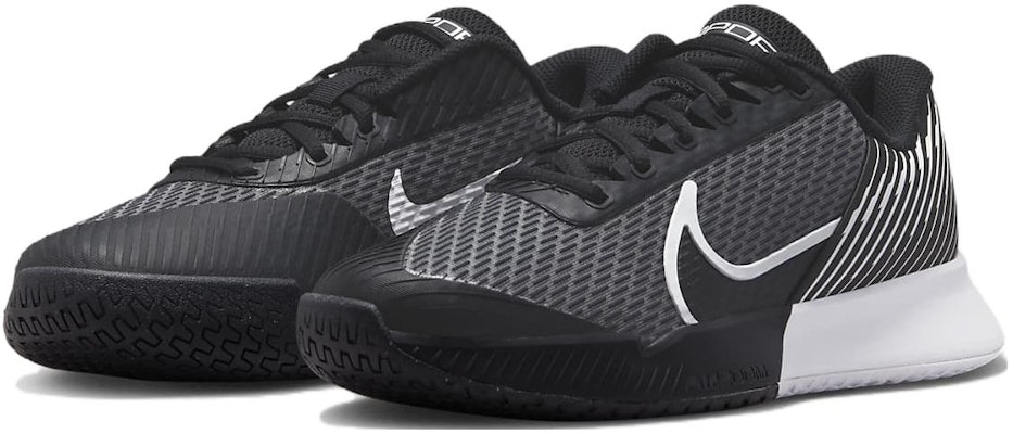 (Women) Nike NikeCourt Air Zoom Vapor Pro 2 HC 'Black White' DR6192-001 Lookbook (Women) Nike NikeCourt Air Zoom Vapor Pro 2 HC 'Black White' DR6192-001