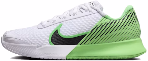 (Women) Nike NikeCourt Air Zoom Vapor Pro 2 HC 'White Poison Green' DR6192-105 (Women) Nike NikeCourt Air Zoom Vapor Pro 2 HC 'White Poison Green' DR6192-105
