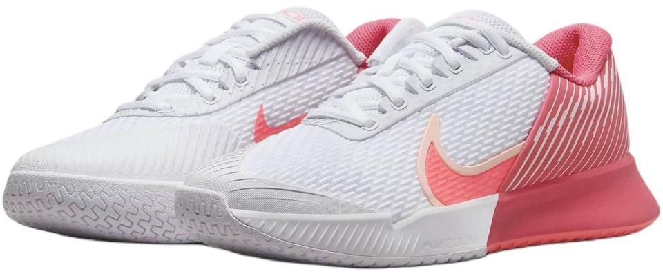 (W) Nike NikeCourt Air Zoom Vapor Pro 2 HC 'Blanco Aster Rosa' DR6192-107 Lookbook (W) Nike NikeCourt Air Zoom Vapor Pro 2 HC 'Blanco Aster Rosa' DR6192-107