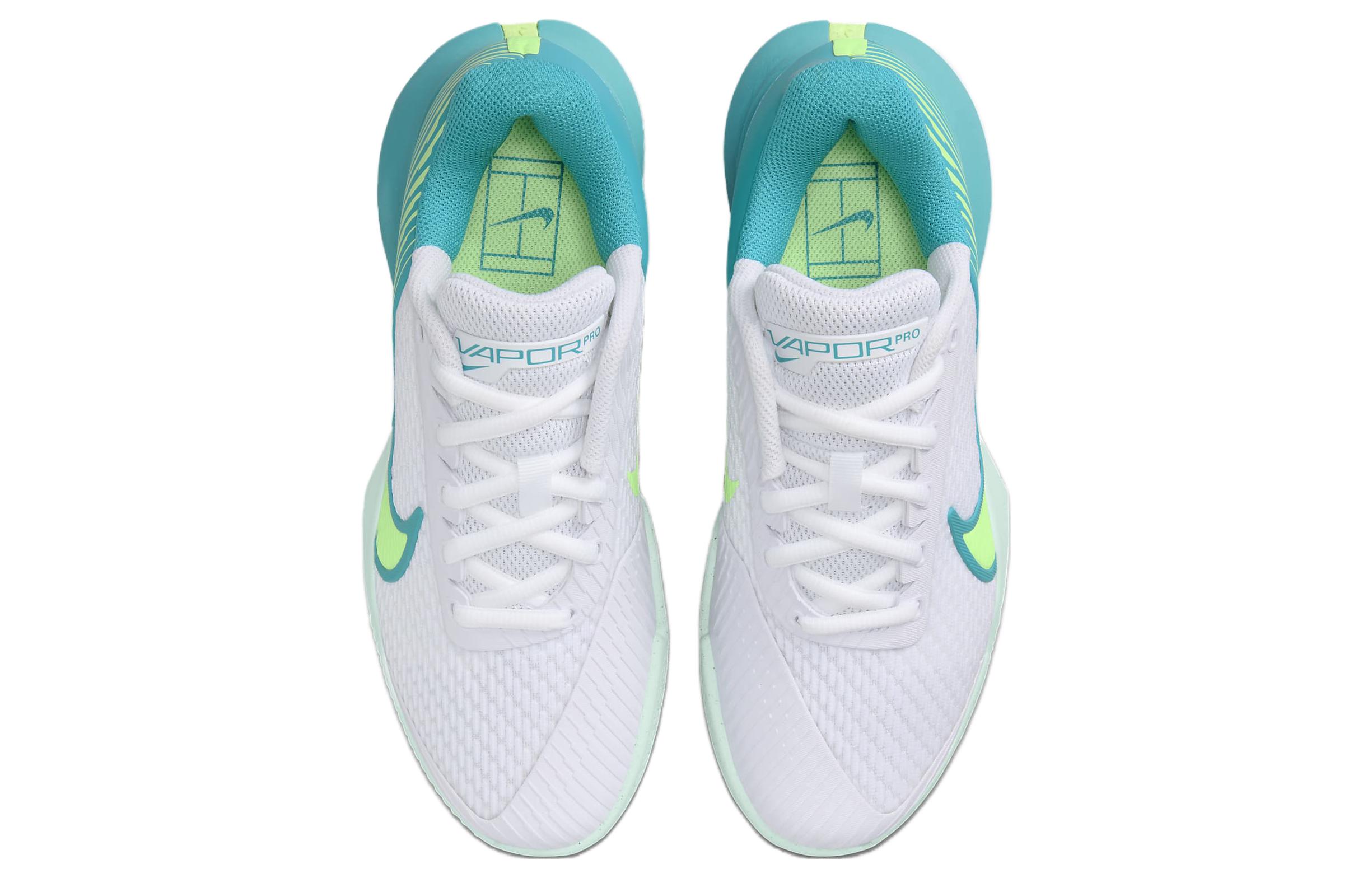 Shop （女款）Nike NikeCourt Air Zoom Vapor Pro 2 HC 寬楦「白色蒂芙尼藍」DZ2505-103