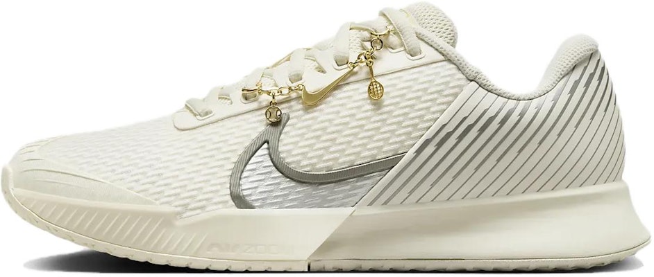 (Women) Nike NikeCourt Air Zoom Vapor Pro 2 Premium HC 'Gold Flair Pack' FZ1555-100 Buy (Women) Nike NikeCourt Air Zoom Vapor Pro 2 Premium HC 'Gold Flair Pack' FZ1555-100