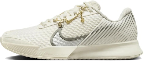 (Women) Nike NikeCourt Air Zoom Vapor Pro 2 Premium HC 'Gold Flair Pack' FZ1555-100 (Women) Nike NikeCourt Air Zoom Vapor Pro 2 Premium HC 'Gold Flair Pack' FZ1555-100