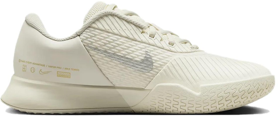 (Women) Nike NikeCourt Air Zoom Vapor Pro 2 Premium HC 'Gold Flair Pack' FZ1555-100 Order (Women) Nike NikeCourt Air Zoom Vapor Pro 2 Premium HC 'Gold Flair Pack' FZ1555-100