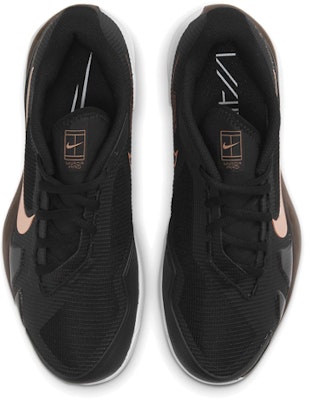 (Women) Nike NikeCourt Air Zoom Vapor Pro 'Black Metallic Red Bronze' CZ0222-024 Shop (Women) Nike NikeCourt Air Zoom Vapor Pro 'Black Metallic Red Bronze' CZ0222-024