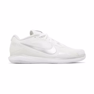 (W) Nike NikeCourt Air Zoom Vapor Pro 'White Metallic Silver'