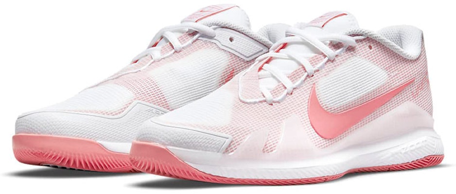 (Women) Nike NikeCourt Air Zoom Vapor Pro 'White Pink Salt' CZ0222-106 Lookbook (Women) Nike NikeCourt Air Zoom Vapor Pro 'White Pink Salt' CZ0222-106