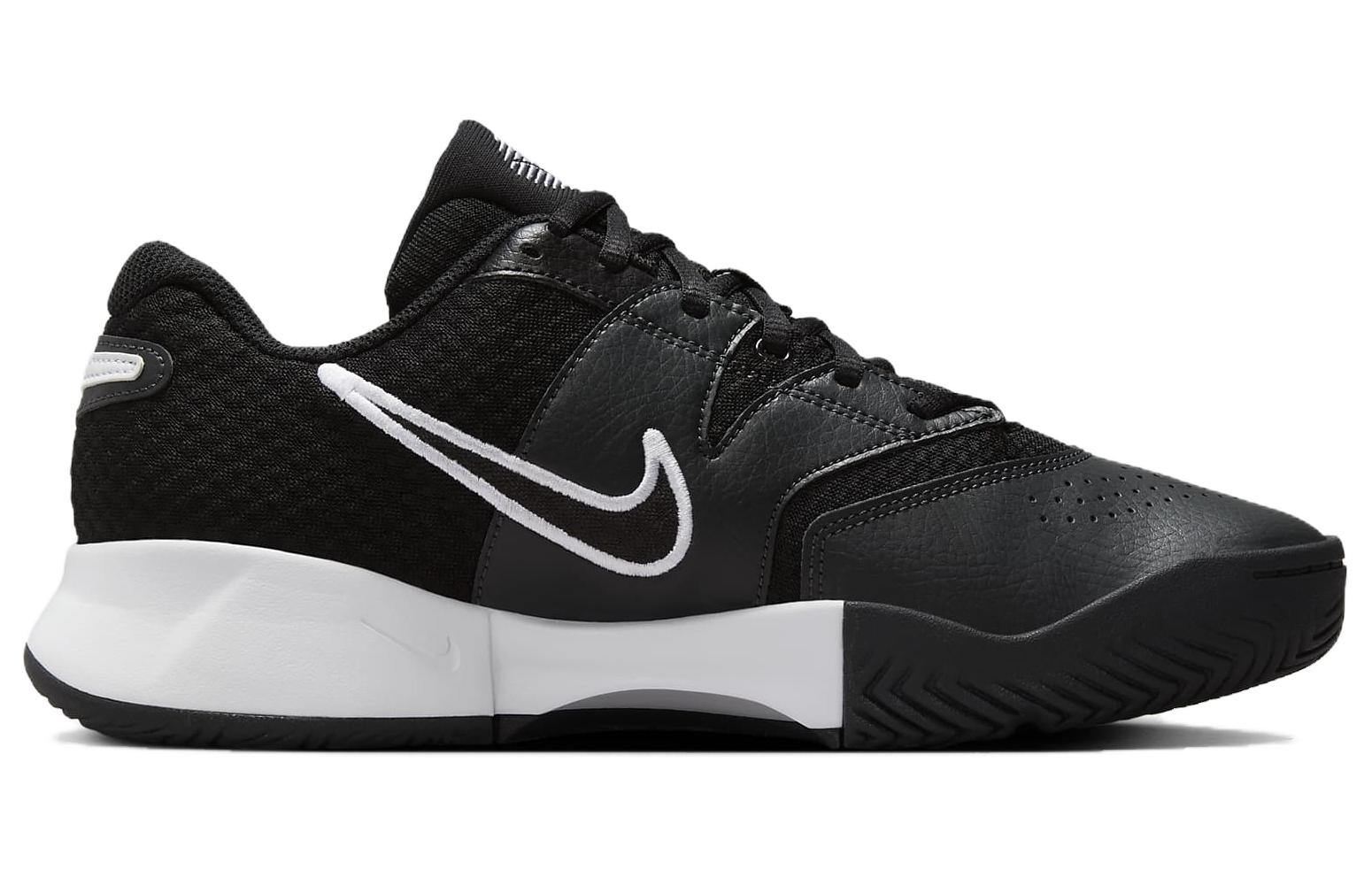 Lookbook Nike NikeCourt Lite 4 'Hitam Putih' Sneakers Olahraga Pria FD6575-001