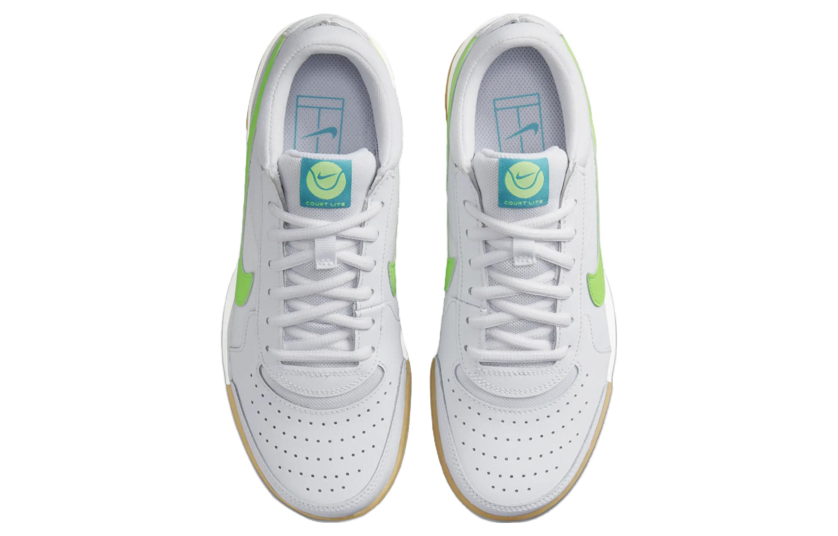 Lookbook (W) 나이키 코트 라이트 '화이트 그린' (Nike Court Lite '화이트 그린') DV3279-103