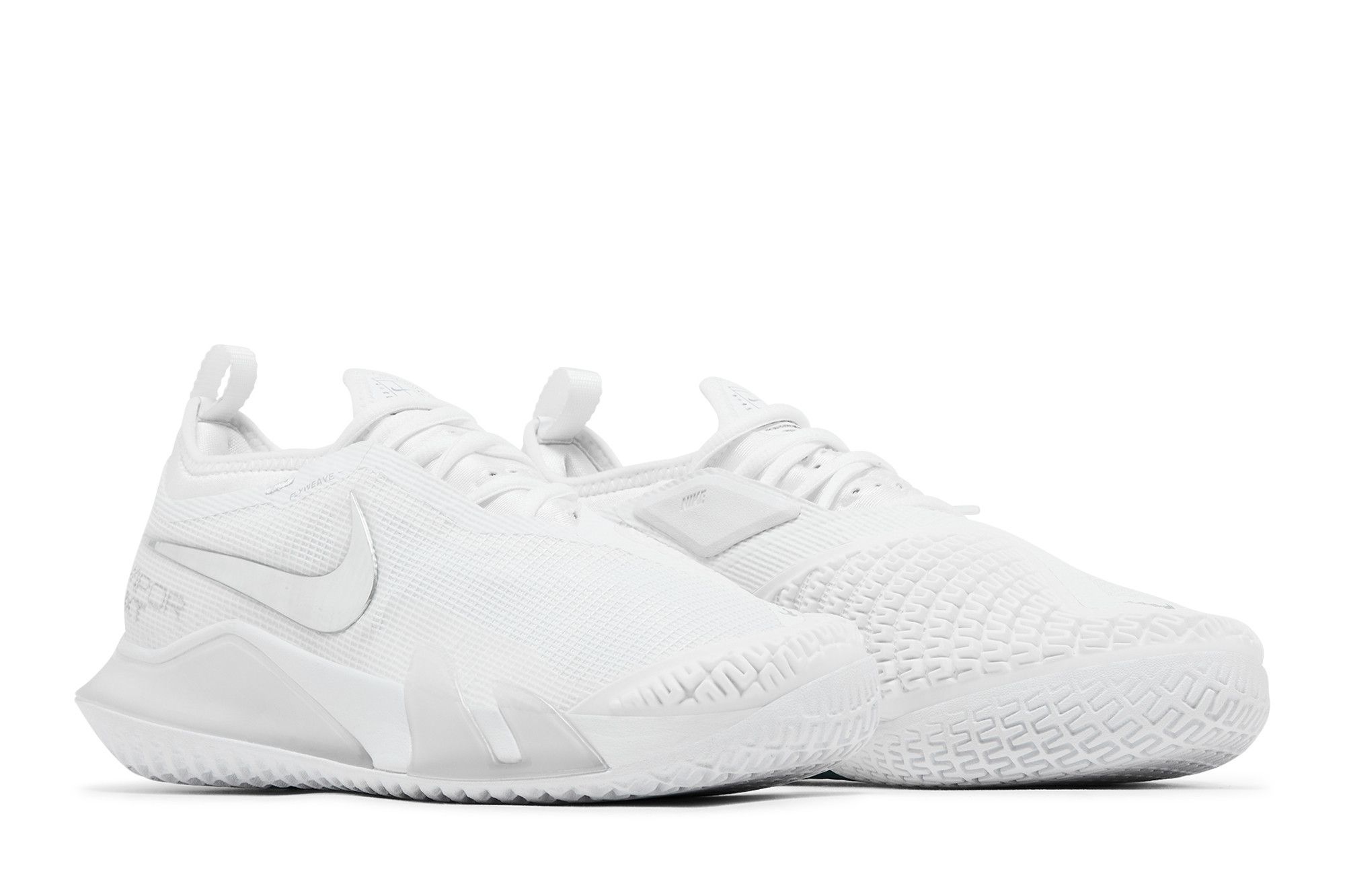 Cheap (W) 나이키 코트 리액트 베이퍼 NXT '화이트 메탈릭 실버' CV0742-100