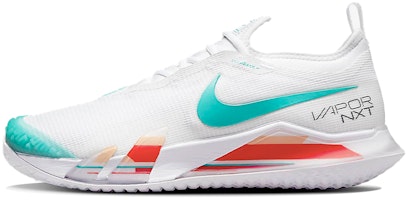 (Women) Nike NikeCourt React Vapor NXT 'White Washed Teal Red' CV0742-136 (Women) Nike NikeCourt React Vapor NXT 'White Washed Teal Red' CV0742-136
