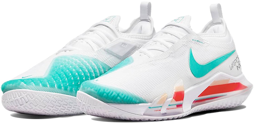 (W) Nike NikeCourt React Vapor NXT 'Putih Teal Merah' CV0742-136 Lookbook (W) Nike NikeCourt React Vapor NXT 'Putih Teal Merah' CV0742-136