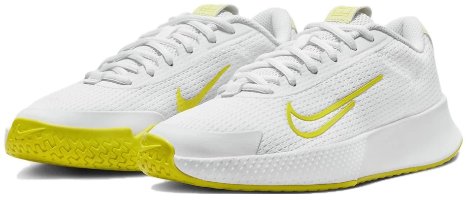 (Women) Nike NikeCourt Vapor Lite 2 HC 'White High Voltage' DV2019-104 Lookbook (Women) Nike NikeCourt Vapor Lite 2 HC 'White High Voltage' DV2019-104