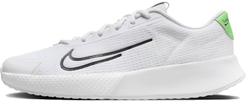 (Women) Nike NikeCourt Vapor Lite 2 HC 'White Poison Green' DV2019-106 (Women) Nike NikeCourt Vapor Lite 2 HC 'White Poison Green' DV2019-106