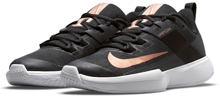 (W) Nike NikeCourt Vapor Lite 'Hitam Logam Merah Perunggu' DC3431-033 Lookbook (W) Nike NikeCourt Vapor Lite 'Hitam Logam Merah Perunggu' DC3431-033