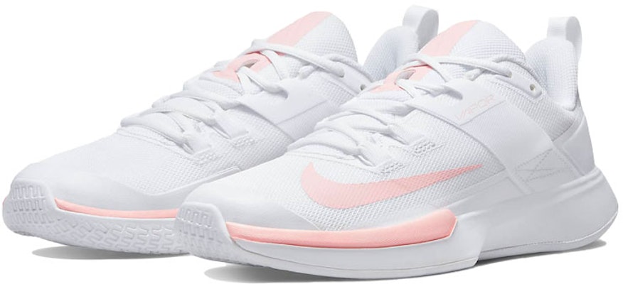 (Women) Nike NikeCourt Vapor Lite 'White Bleached Coral' DC3431-161 Lookbook (Women) Nike NikeCourt Vapor Lite 'White Bleached Coral' DC3431-161