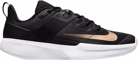 (Women) Nike NikeCourt Vapor Lite Clay 'Black Metallic Red Bronze' DH2945-024 (Women) Nike NikeCourt Vapor Lite Clay 'Black Metallic Red Bronze' DH2945-024