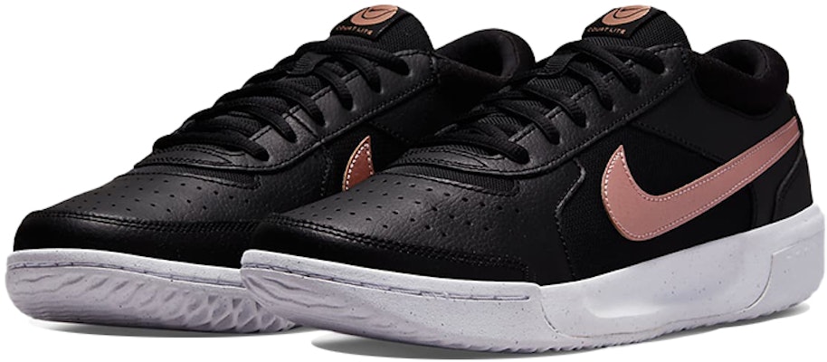 (Women) Nike NikeCourt Zoom Lite 3 'Black Metallic Red Bronze' DH1042-091 Lookbook (Women) Nike NikeCourt Zoom Lite 3 'Black Metallic Red Bronze' DH1042-091