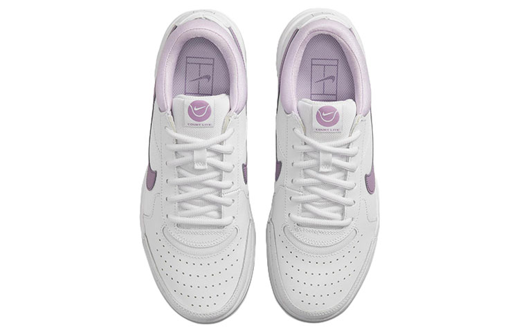 Shop (W) Nike NikeCourt Zoom Lite 3 ''Blanc Vague Améthyste'' DH1042-117