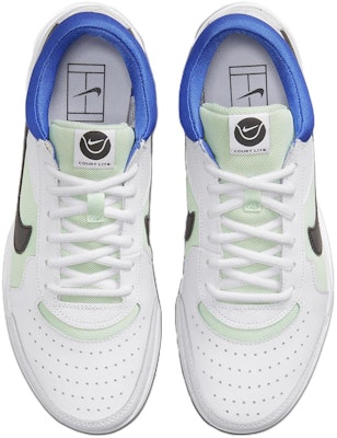 (Women) Nike NikeCourt Zoom Lite 3 'White Blue Green' DH1042-103 Shop (Women) Nike NikeCourt Zoom Lite 3 'White Blue Green' DH1042-103