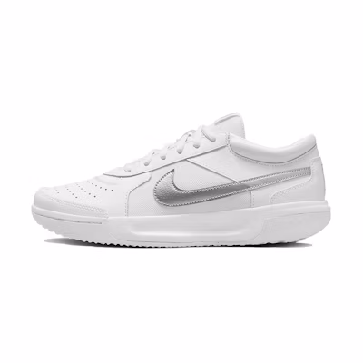 (W) Nike NikeCourt Zoom Lite 3 'White Metallic Silver'