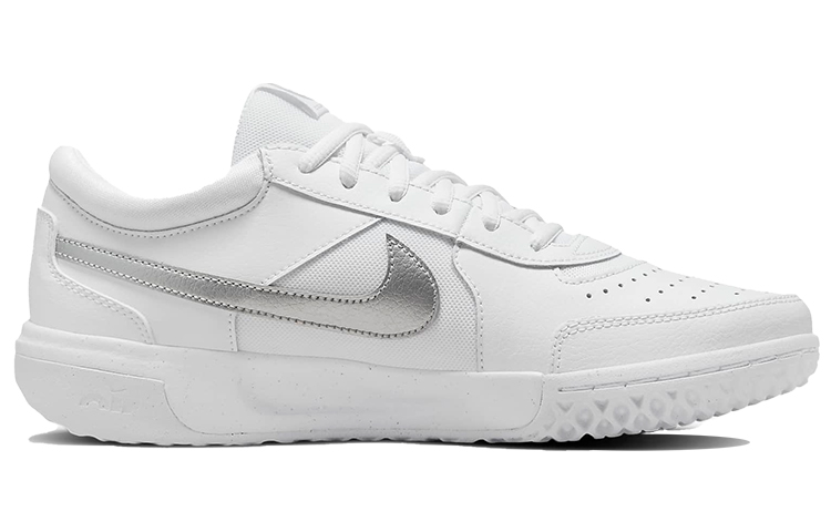 Lookbook (W) Nike NikeCourt Zoom Lite 3 'Blanco Plateado Metálico' DH1042-101
