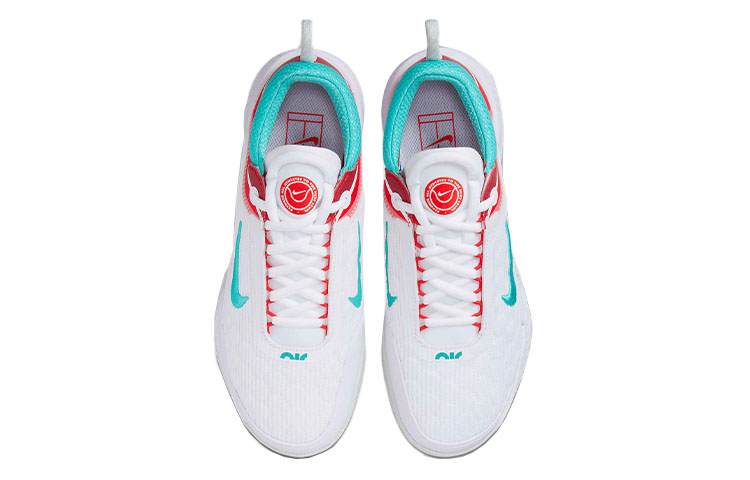 Purchase (Women) Nike NikeCourt Zoom NXT 'White Habanero Red Teal' DH0222-136