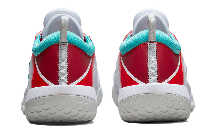 Details for (Women) Nike NikeCourt Zoom NXT 'White Habanero Red Teal' DH0222-136